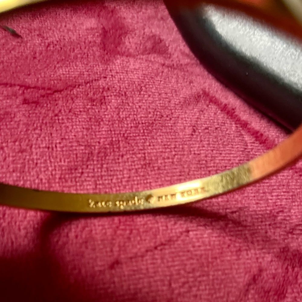 Kate Spade “Three Cheers” Bangle Bracelet - Picture 3 of 3